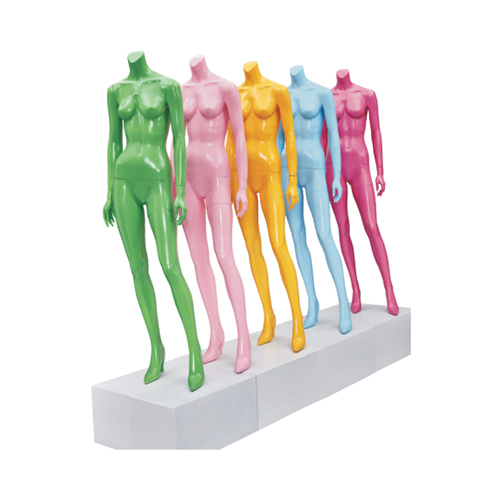 天津Colorful headless mannequins