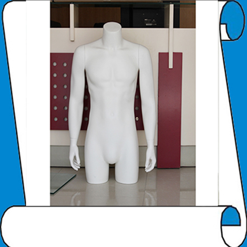 Half-length mens mannequin