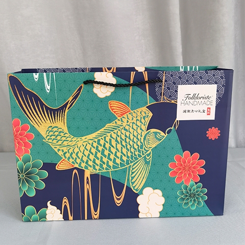 吴江patterned tote bag