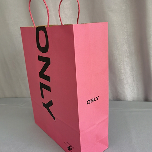 北京pink paper bag