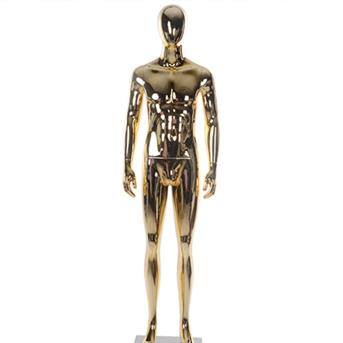 Electroplating clothes mannequins