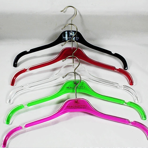 Colorful plastic acrylic hangers